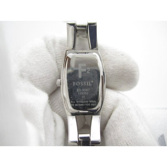 Women Fossil F2 Quartz WR Analog 18mm Round Watch (H932) "New Battery" - Picture 4 of 11